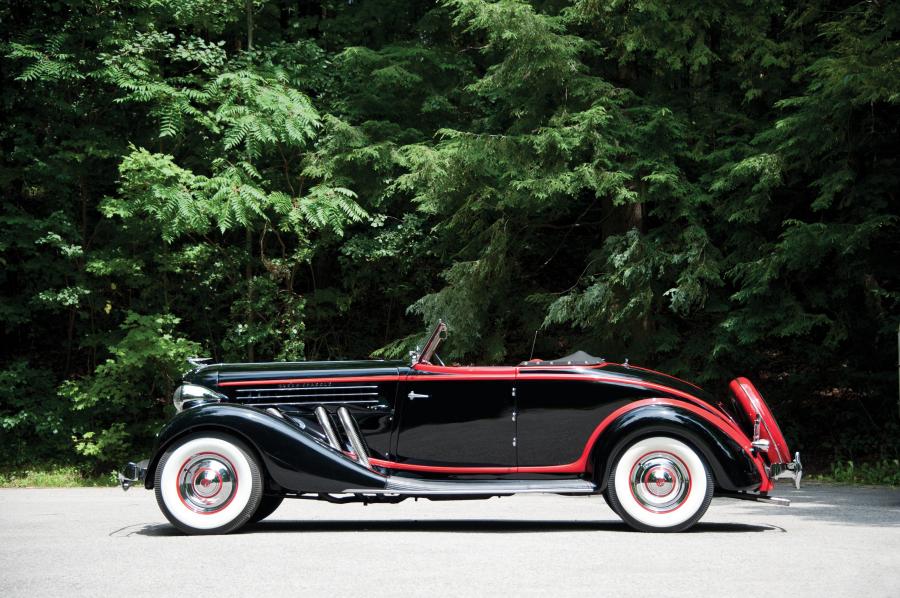 Auburn 851 Supercharged Dual Ratio Cabriolet 1935 года  (фото 20 из 28)